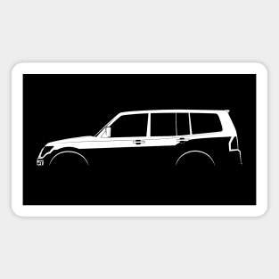 Mitsubishi Pajero 5-Door (2014) Silhouette Magnet